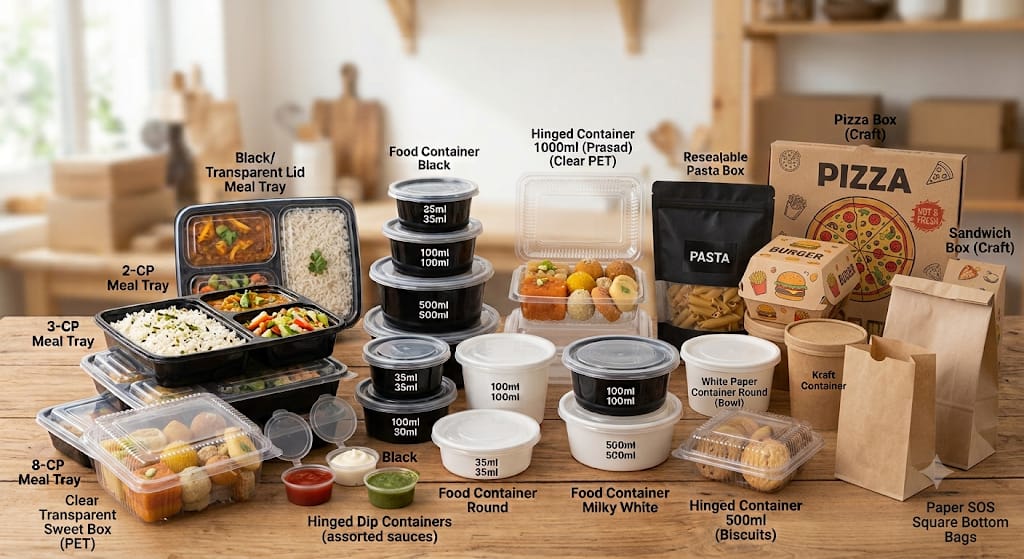 Aluminium Foil Food Containers Takeaway